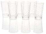 Bezrat Elegant Highball Drinking Glasses | 6 Glass Tumblers for Cocktails, Bloody Mary, Whiskey, Bourbon, Beer, Juice & More | 14-Ounce Opulent Bar & Kitchen Glassware Set is a Phenomenal Gift Idea