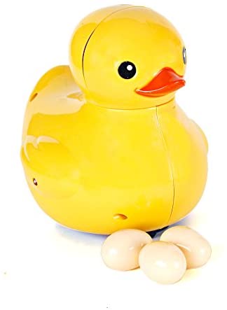 Bezrat Musical Toys, Bump N Go Duck with Music and Action, Toys for Kids (Colors May Vary) 3 AA Batteries Required