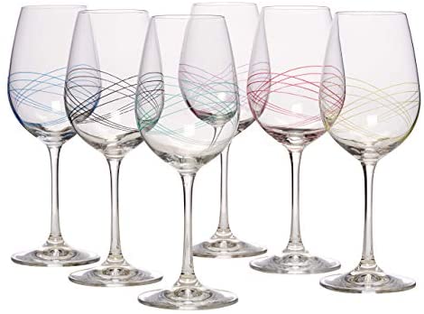 18-Piece Glassware Set Includes: 6 Piece 12 Oz. Highball Glasses, 6 Pi –  Bezrat