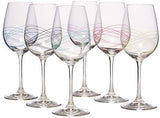 Bezrat Classic, Beautifully Designed, Stemless Wine Glasses - Lead-Free Premium Crystal Red or White Wine Glass - Drinking Goblets Set of 6-12 Ounces