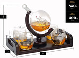 Whiskey Decanter WITH Whiskey Glasses