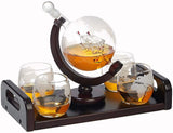 Whiskey Decanter WITH Whiskey Glasses
