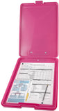 Flat Storage Nursing Clipboard - Pink