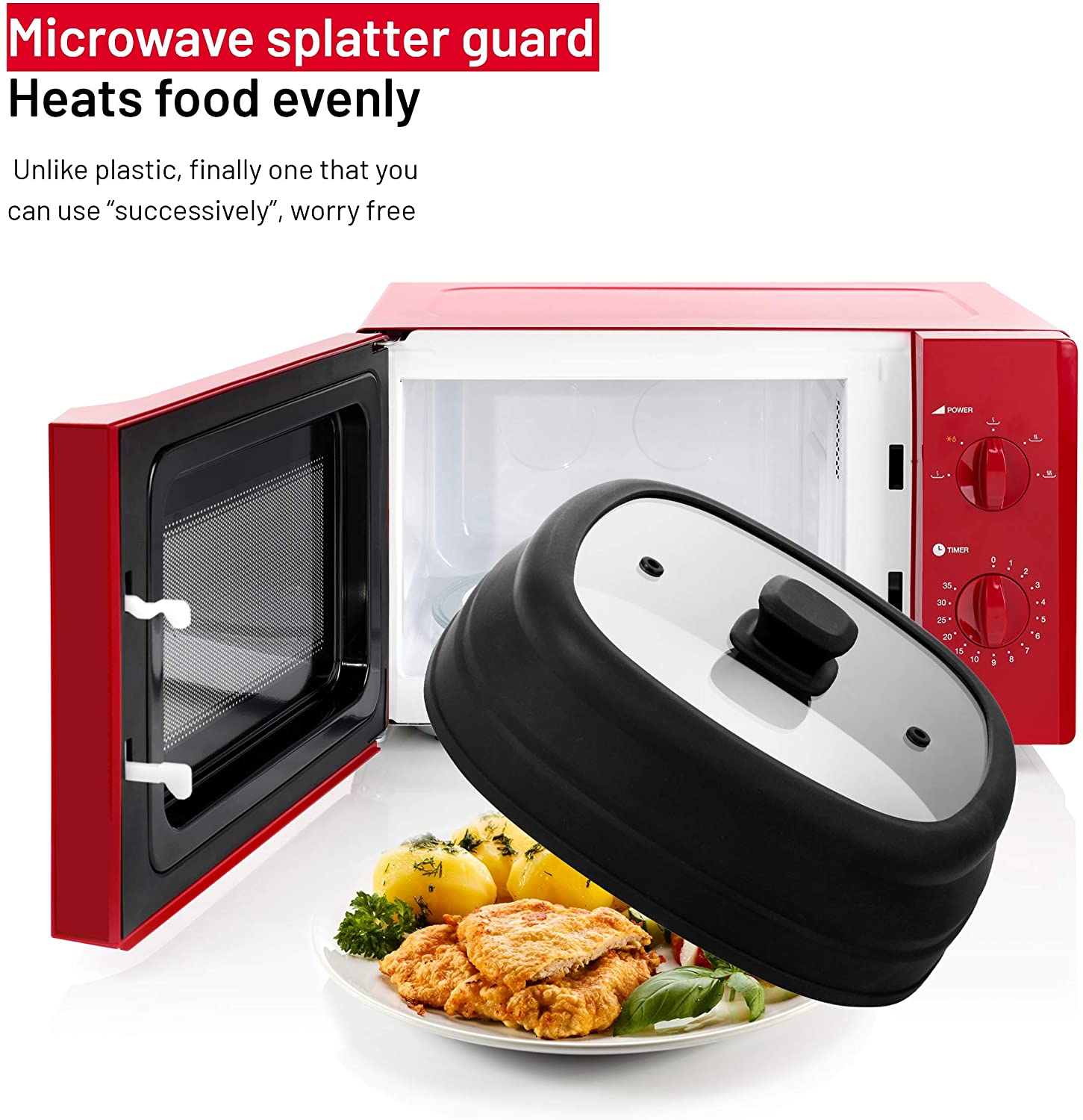 Microwave Splatter Cover Glass Icrowave Splatter Cover